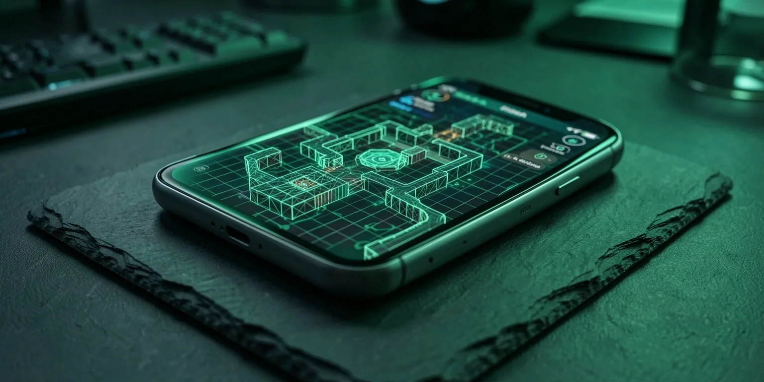 Mobile game engineering stratigraphic view